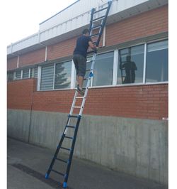 Teleskopleiter Aluminium 4X4 P