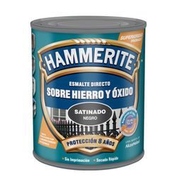 Esmalte Antioxido Satin.Negro 750 ML