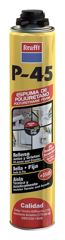 Espuma Poliuretano Pistola 750 ML