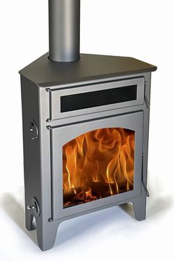Estufa de leña rincón R2 Horno Plus de J. Panadero