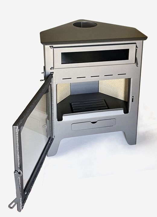 Estufa de leña rincón R2 Horno Plus de J. Panadero