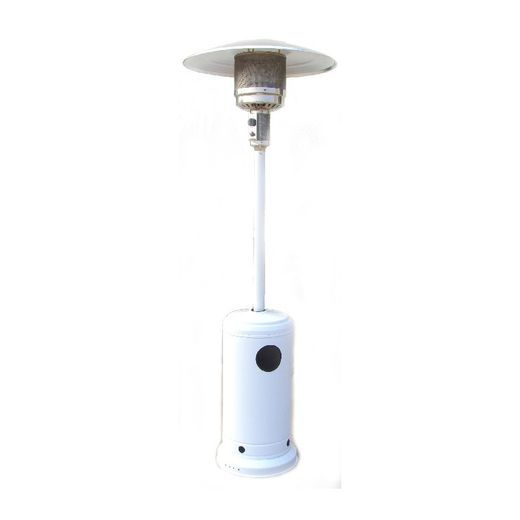 Estufa exterior lacada color blanco COM-65000 blanca