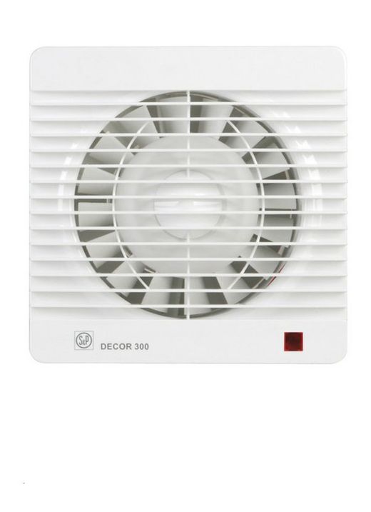 Extractor de baño helicoidal extraplano DECOR S&P