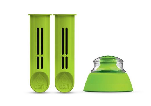 Flessenfilterset2 + groen mondstuk