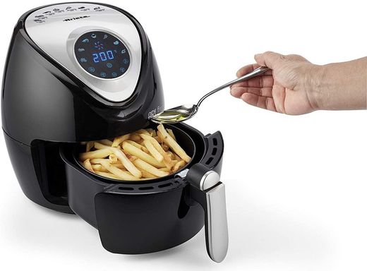 Digitale olievrije friteuse