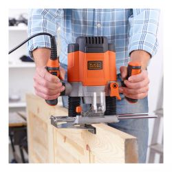 Fresadora Eléctrica BLACK+DECKER de 1200 W KW1200EKA