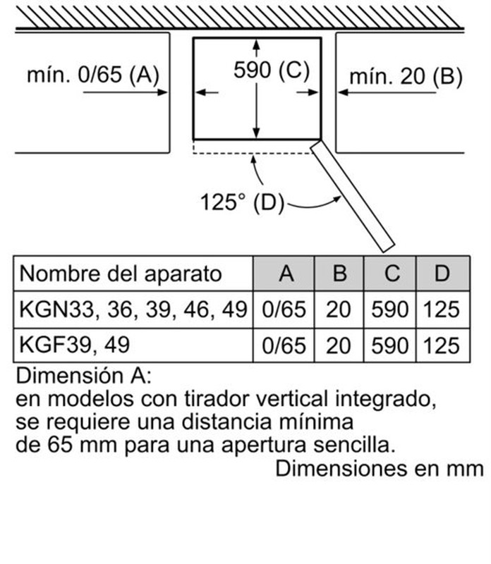 Frigo Combi No Frost blanca Balay 203x60x66 - ELECTRO BAZAR ICOD