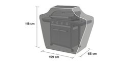 Cobertura para churrasco Premium Xl 159X65X118