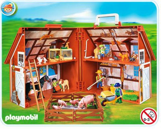 Granja maletin Playmobil 4142