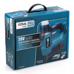 Grapadora Clavadora de 20 V Koma Tools