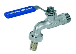 Grifo Curvo Manguera Jardin 3/4-3/4''