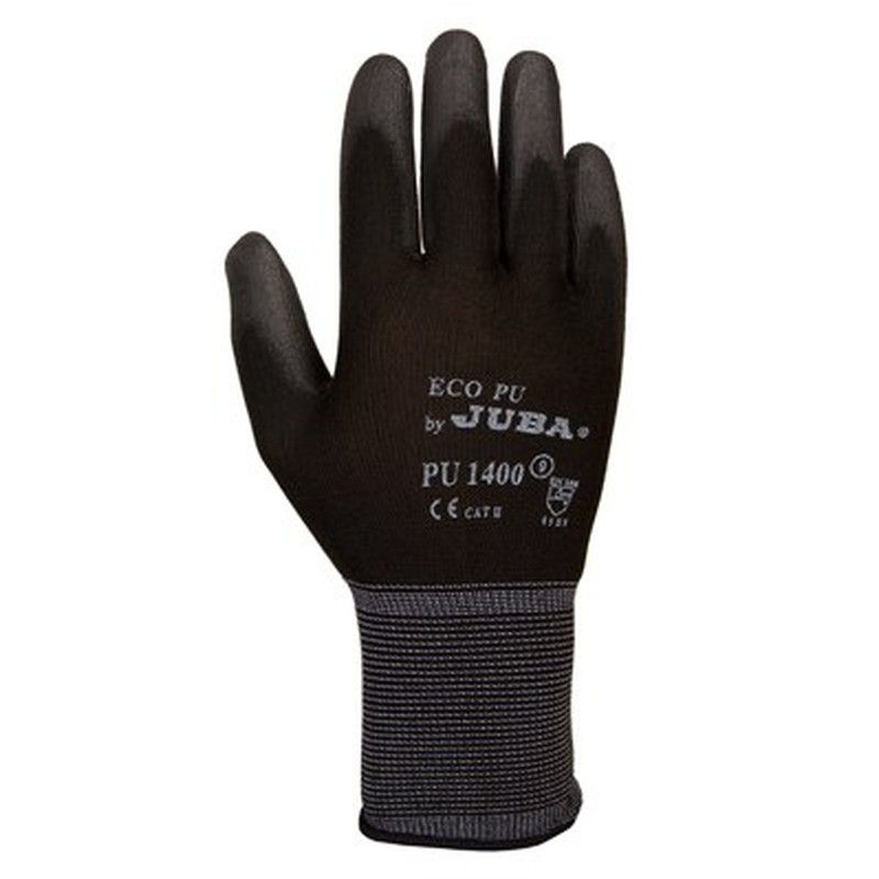 Guante de nylon con poliuretano PU1400 Juba