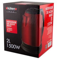 KUKEN roter 2L Wasserkocher