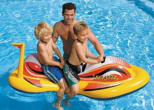 Hinchable Moto Agua doble Sea Star Wave Rider 173cm
