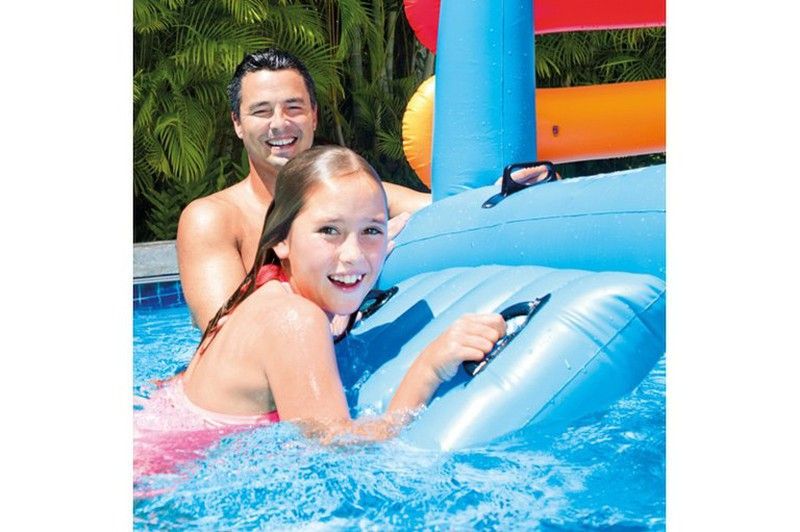 Piscina tobogán Intex pulverizador de agua 180 litros | Comprar online Piscina tobogán Intex pulverizador de agua 180 litros | Comprar online