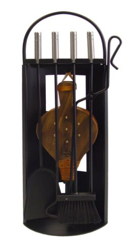 Haardset Arco-fineer 4 stuks EL ZORRO