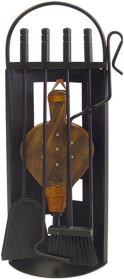 Juego chimenea Arco-chapa 5 piezas EL ZORRO