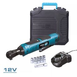 Kit de carraca eléctrica de 12 V con accesorios de Koma Tools 12V-CA-K)