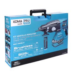 kit de martillo percutor a batería Brushless de 20 V de Koma Tools
