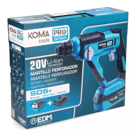 kit de martillo percutor compacto de 20 V de Koma Tools 20V-MPC-K