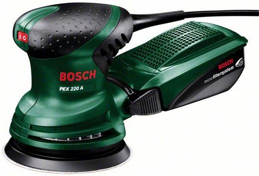 Ponceuse excentrique 125Mm Coffret 220 W