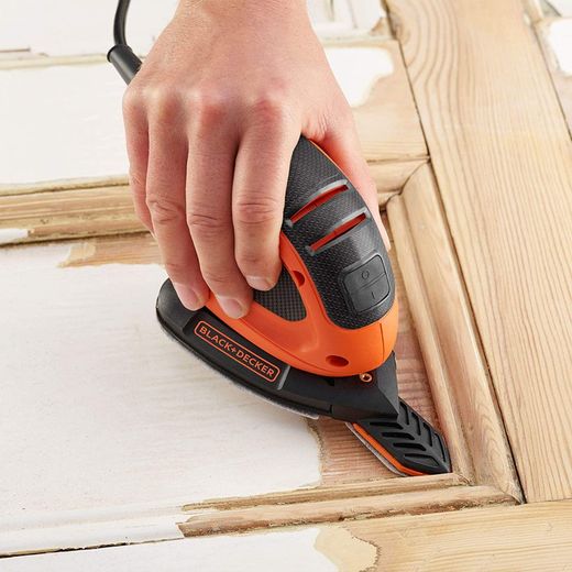 Rato Sander 55W 15 acces. + Bolsa Black & Decker