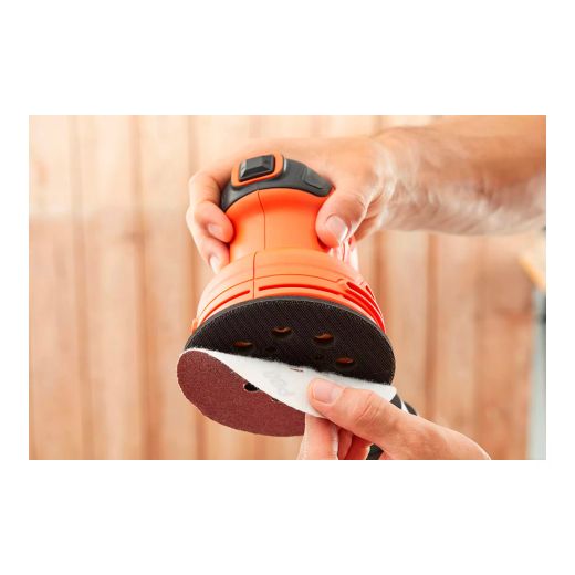 Lijadora rotorbital BLACK+DECKER de 230 W BEW210-QS