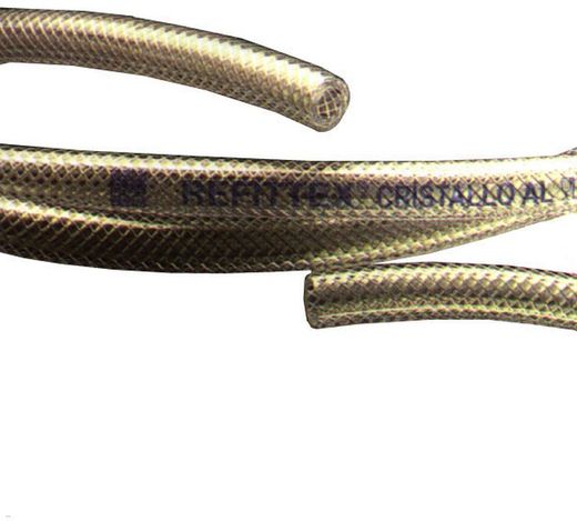 Manguera Tubo Cristal 15X21 Reforzada R/50 M