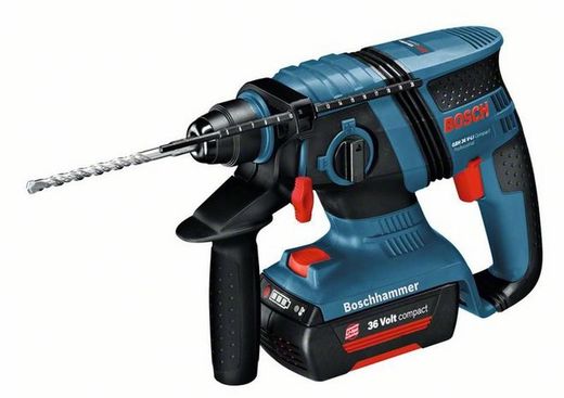 Martillo perforador GBH 36V Compact Bosch + 3 baterias Gratis