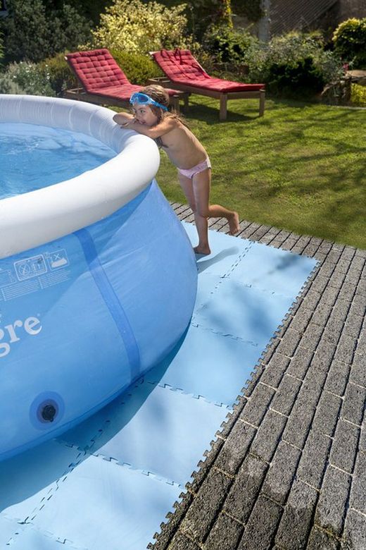 piscine de protection du sol matériel Gre