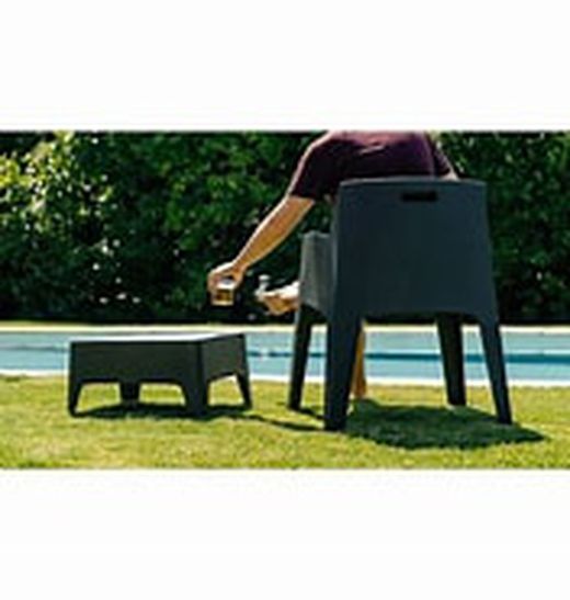 Table d'appoint Alaska anthracite