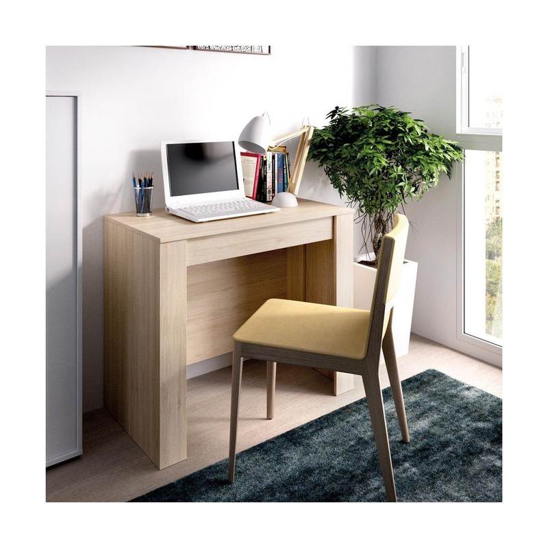 Mesa comedor extensible natural KIONA — Ferretería online Bricowork