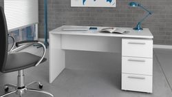 Mesa escritorio blanca theon de fores