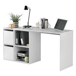 Mesa escritorio multiposición GIO blanco artik de Forés