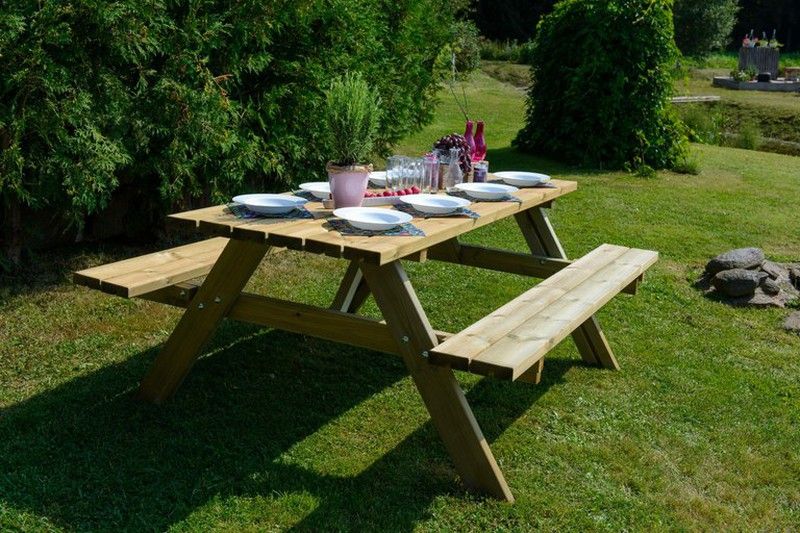 Gardiun Essential Picnic Table — Bricowork