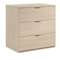 Mesita 3 cajones LOW COST Roble de Forés