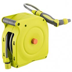 Aquacom mini handmatige haspel + slang + pistool