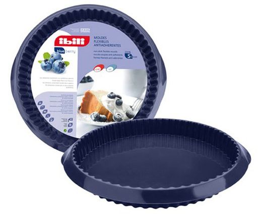 Molde silicona rizado Blueberry Ibili