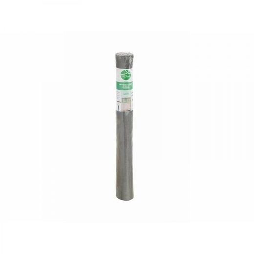 Rouleau de moustiquaire en fibre de verre gris