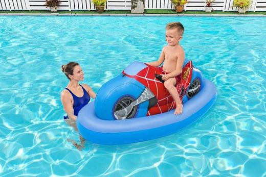 Moto hinchable spider-man de bestway 98794