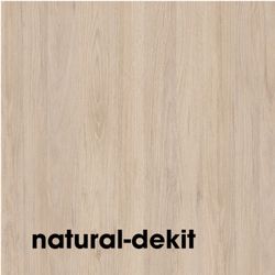 Mueble bajo TV natural / blanco brillo LEBO