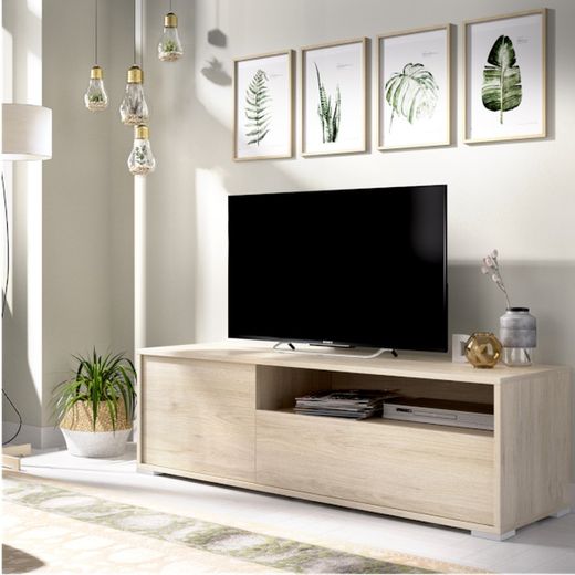 Meuble bas TV naturel OSLO