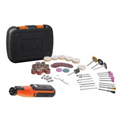 Multiherramienta rotativa de 7,2V de BLACK+DECKER BCRT8IK-XJ