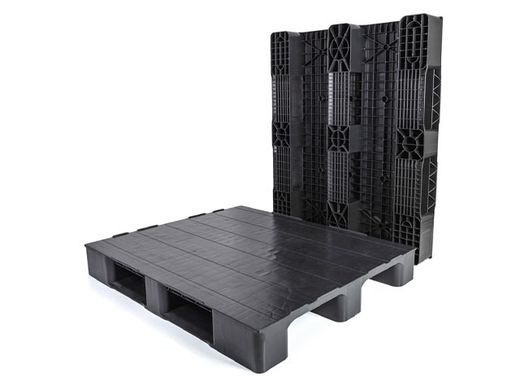 Palette en matière plastique lisse 1200X1000 mm PPLB1210AN