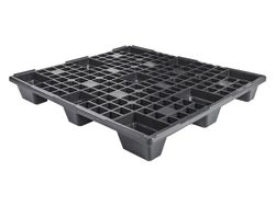 Palet plástico rejado 1200x1000 mm PPERB1210NE