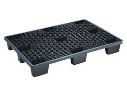 Palet plástico rejado PPERI-1208 NE Plastipol