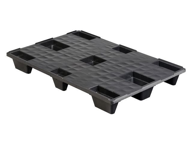 Palet plástico rejado PPELB-1208 NE Plastipol
