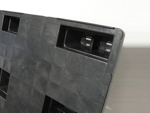 Geroosterde kunststof pallet PPEL-1208 NE Plastipol