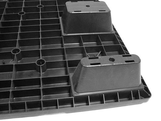 Geroosterde kunststof pallet PPEL-1208 NE Plastipol