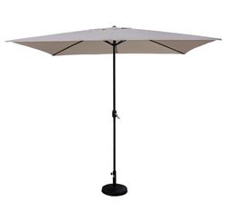 Parasol garden aluminio de 3x2 metros beige